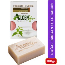 Doğal Isırgan Otlu Sabun 100 gr Cilt Saç Bakım Zeytinyağı Arındırıcı Nemlendirici Canlandırıcı