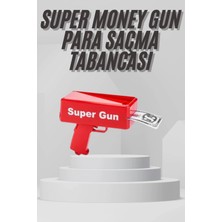 İlkyaz Fashion Para Dolar Saçma Para Atma Tabancası Otomatik Kırmızı Oyuncak ILKYZ-KRGRS34