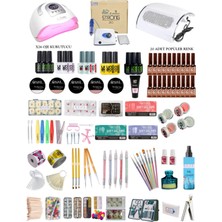 Qnail Professional Başlangıç-Orta Ileri Seviye Protez Tırnak Seti