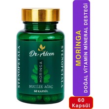 Moringa Stonepetala Etiyopya Süper Gıda 60 Kapsül Doğal Vitamin Mineral Takviye Destek Formül Hediye