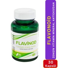 Flavonoid Güçlü Antioksidan Destek 30 Kapsül Zengin Vitamin Mineral Kompleks Bağışıklık Güç Enerji