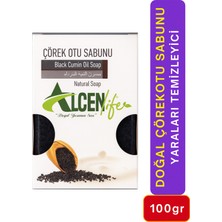 Doğal Çörekotu Sabunu 100GR Cilt Temizleme Akne Karşıtı Siyah Nokta Giderici Nemlendirici Hediye