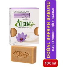 Doğal Safran Sabunu 100 gr Canlandırıcı Cilt Bakımı Akne Giderici Leke Karşıtı Nemlendirici