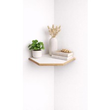 Altınbaşak Dekorasyon Çok Amaçlı Köşe Raf Mdf