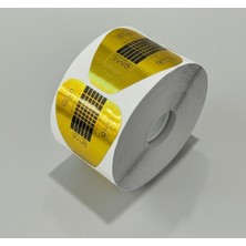 Qnail Professional 500'LÜ Gold Protez Tırnak Şablonu