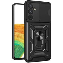 İlk El Grup Ieg™  Samsung Galaxy S24 Fe Pars Lens Yüzüklü Silikon - Siyah