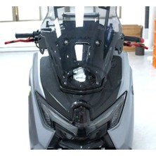 Nmax Techmax 125/155 2025-2026 Far Üst Aksesuar Karbon Kapak