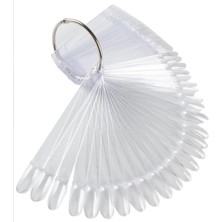 Qnail Professional Badem Anahtar Kartela - Şeffaf Almond