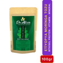 Doğal Etiyopya Moringa Tozu Bitkisel Protein, Vitamin ve Mineral Kaynağı 100 gr