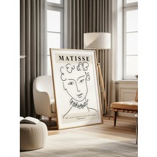 Fuart.Co Matisse Kadın Matisse Serisi Dijital Baskı Poster (Çerçevesiz) Mtfu