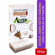 Doğal Eşek Sütü Sabunu 100GR Nemlendirici Aydınlatıcı Antiaging Cilt Temizleme Gözenek Sıkılaştırma