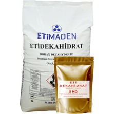 Eti Maden Eti Dekahidrat TOZ (KRİSTAL DEĞİL) 5kg