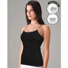 Doreanse 9210 Kadın Ip Askılı Çift Katmanlı Atlet