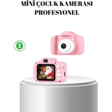 Indispensablely Popüler Pembe Mini 1080P Hd Çocuk Kamera – 8mp, Video Kaydı,tf Kart Destekli 2026