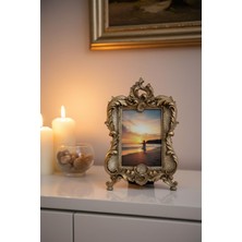 Hanlar Home Şık Klasik Hediyelik Barok Çerçeve Vizon Renk