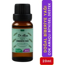 Biberiye Yağı 20 ml Doğal Saf Bitkisel Uçucu Yağ Aromaterapi Masaj Bakım Destek Temizlik Ferahlık