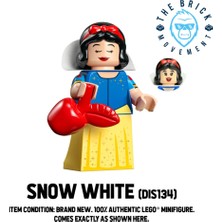 LEGO Disney Orjinal Pamuk Prenses ve 7 Cüceler Pamuk Prenses  Uyuyan Güzel Minifigürü DIS134