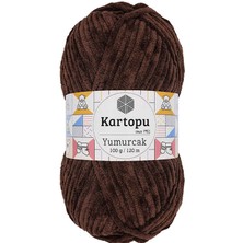 Kartopu Yumurcak Bebe (5 Adet) K818 Kahverengi El Örgü Ipliği