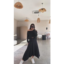 Ales Moda Selanik  Zr Model  Asimetrik Etek