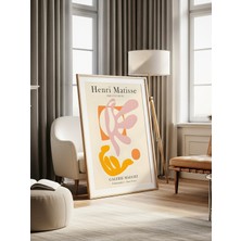 Fuart.Co Modern Floral Matisse Serisi Dijital Baskı Poster (Çerçevesiz) Mtfu