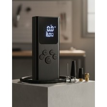 A6 Pompa Kablosuz Taşınabilir Kompresör Mini Oto Kiti, Lastik, Top, Havuz Için Şişirme Air Pump