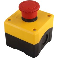MS-BX5542E 1'li Kutulu Acil Stop Butonu (1nc) Mantar Kilitli