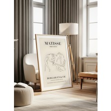 Fuart.Co Dairesel Ritim Matisse Serisi Dijital Baskı Poster (Çerçevesiz) Mtfu