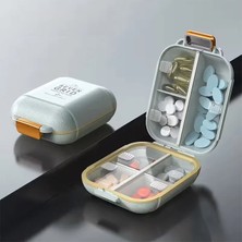 Sb Shopping Ezere Taşınabilir Seyahat Kutusu 7 Gün Bölmeli Büyük KUTUSU-(5775)