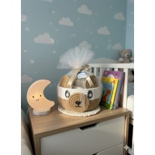 Sarda Ayıcıklı Bebek Hediye Sepeti Halaya Özel