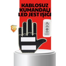 HERŞEYBURDAMODA Uzaktan Kumandalı LED Jest Işığı – 3 Farklı Hareket Modu