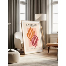 Fuart.Co Mercan Ateş Matisse Serisi Dijital Baskı Poster (Çerçevesiz) Mtfu
