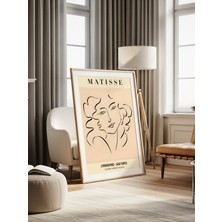 Fuart.Co Sakin Bakış Matisse Serisi Dijital Baskı Poster (Çerçevesiz) Mtfu