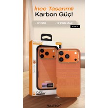 Azurtech Fulltech Iphone Uyumlu  Ince Tasarımlı Karbon Güç Kılıf