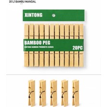 Dorsa Bambu Mandal 20'li Paket