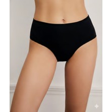 Kadın Pamuklu Yüksek Bel Slip Külot 3'lü Renkli Paket EROSK710