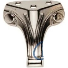 Tuncel Store Ahşap, Mdf, Sunta Sandık Ayağı, Kutu Ayak 4,5 cm - Nikel