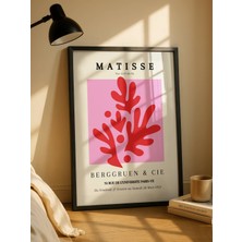 Fuart.Co Matisse Mercan Lacivert Matisse Sanat Serisi Dijital Baskı Poster (Çerçevesiz) Mtfu