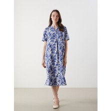 Lc Waikiki Yeni Sezon Kaçık Yaka A Kesim Elbise