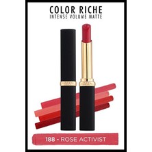 Luua L'oreal Paris Color Riche Intense Volume Matte Ruj - 188 Rose Activist
