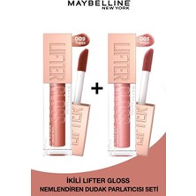 Luua Maybelline New York Lifter Gloss Nemlendirici Dudak Parlatıcısı 003 Moon & 009 Topaz