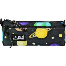 Jacbag Dual Prıme-Çift Bölmeli Üçgen Tip Kalem Kutusu