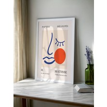 Fuart.Co Matisse Gözyaşı Mavi Matisse Sanat Serisi Dijital Baskı Poster (Çerçevesiz) Mtfu