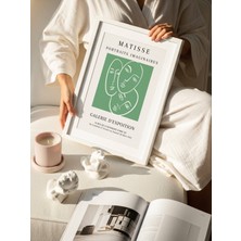 Fuart.Co Matisse Yeşil Maske Matisse Sanat Serisi Dijital Baskı Poster (Çerçevesiz) Mtfu