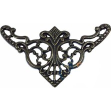Karahanbey Dekoratif Köşe Süsü, Köşelik - Büyük, 31X55MM, Antik, 1 Adet