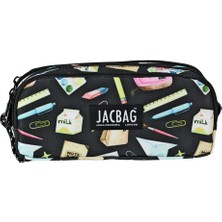 Jacbag Trıple Pouch-Üç Bölmeli Kalem Kutusu