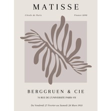Fuart.Co Matisse Nötr Ilham Matisse Sanat Serisi Dijital Baskı Poster (Çerçevesiz) Mtfu