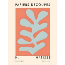 Fuart.Co Matisse Yazın Nabzı Matisse Sanat Serisi Dijital Baskı Poster (Çerçevesiz) Mtfu