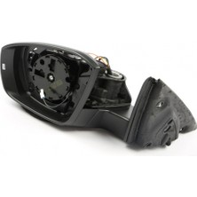 Maher Ayna Dış Dikiz Octavia 2013 Sonrası Elektrikli, Isıtmalı, Astarlı, Katlanır, Yan-Alt Lambalı Sol (Oem NO:5E1857507AD)