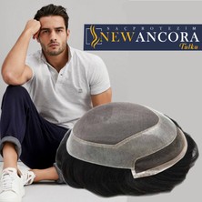 Sp Sacprotezim Yepyeni Bir Sen Protez Saç Ancora 6x8 Renk 1b Ince Telli Her Yöne Taranabilen Alt Yapı %100 Insan Saçl