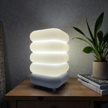 Valyria Store Lumıya Modern Gece Lambası | Dekoratif Masa Lambası | LED Ambient Işık |  Pla Biyopolimer
